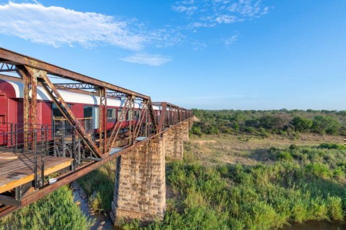  Kruger Shalati Train on the Bridge in South Africa / Mpumalanga, image_1